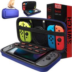 Orzly Carry Case Compatible With Nintendo Switch MIDNIGHT Carry Case