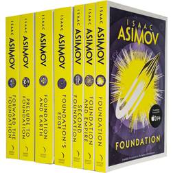 The Foundation Series by Isaac Asimov 7 Books Collection Set Fiction Paperback