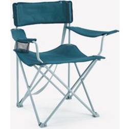 Quechua Folding Camping Chair Dark Petrol Blue