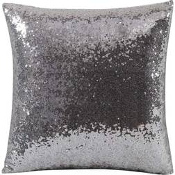 KEROTA Glitter Sequins Throw Cushion Cover Grey (45x45cm)