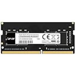 LEXAR SODIMM DDR4 8GB, 3200 MHz Laptop RAM, 260-Pin SODIMM Laptop-Speicher, Hochleistungs-SO-DIMM, PC-Laptop-Computerspeicher, Hochleistungs Arbeitsspeicher LD4AS008G-B3200ASST