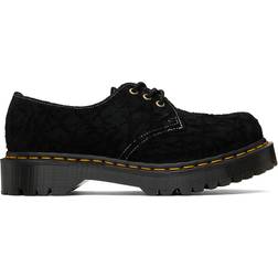 Dr. Martens 1461 Bex Made in England Emboss Suede Oxford Shoes - Black