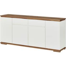 MCA Furniture Modern Chiaro White/Oak Sideboard 182x81cm