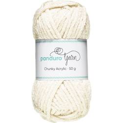Panduro Garn Chunky Acrylic 50 g offwhite