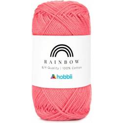 Hobbii Rainbow Cotton 8/4 Coral 051