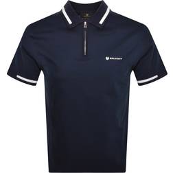 Belstaff Logo Polo T-shirt - Dark Ink