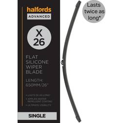 Halfords Advanced Silicone Wiper Blade X26 Inch