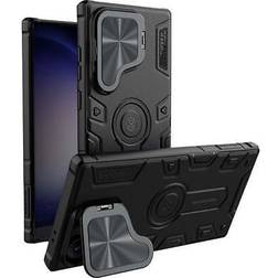 Nillkin Handyhülle für galaxy s24 ultra case cover futeral hülle tasche schwarz
