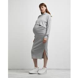 River Island Womens Grey Maternity Dress Jumper Set