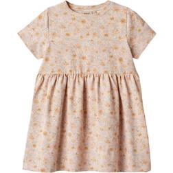 Wheat Anna Jersey Dress - Coneflowers