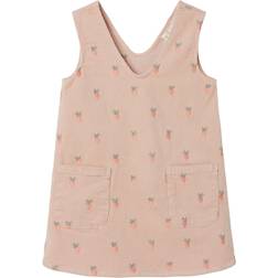 Lil'Atelier SNelly Corduroy Spencer Kjole - Cameo Rose (13235144)