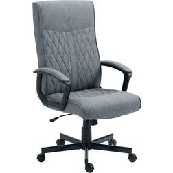 Vinsetto High-Back Dark Grey Office Chair 112.5cm