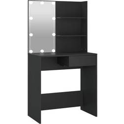 vidaXL 833288 Black Dressing Table 40x74.5cm