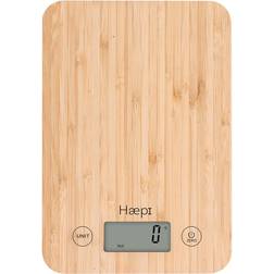 Haepi Bamboo Electronic Kitchen Scale