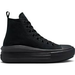 Converse Big Kid's Chuck Taylor All Star Move Platform - Black/Black/Dk Smoke Grey