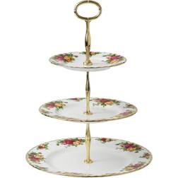 Royal Albert Old Country Roses 3 Tier Kuchenplatte