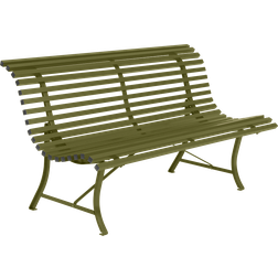 Fermob Louisiane Bench Havebænke 150 cm Grøn Metal Havebænk