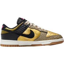 NIKE Dunk Low Premium W - Black/Metallic Gold/Medium Ash/Khaki