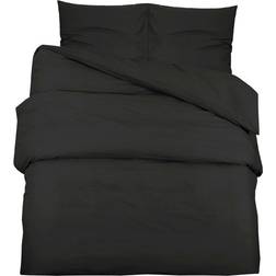 vidaXL 135973 Påslakan Svart (200x135cm)