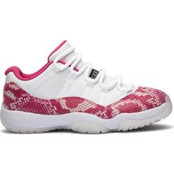 Nike Air Jordan 11 Retro Low Pink Snakeskin W - White/Black/Pink