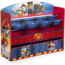 Delta Children Paw Patrol Deluxe Book & Toy Organizer