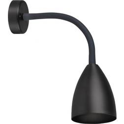 Belid Defiant Black Väggarmatur ∅ 10cm