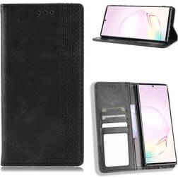 Samsung Bofink Vintage läder Galaxy Note 20 fodral Svart