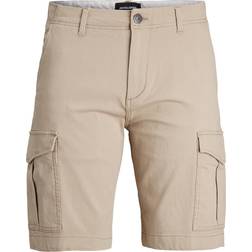 Jack & Jones Junior Cargo Fit Fabric Shorts - Crockery