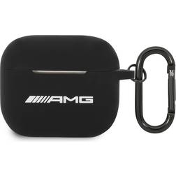 Mercedes AMG AirPods 3 Cover Liquid Silicone Sort