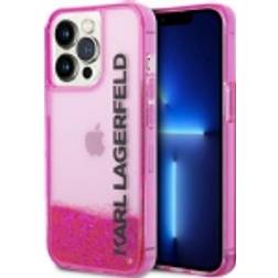 Karl Lagerfeld KLHCP14XLCKVF iPhone 14 Pro Max 6,7 różowy/pink hardcase Liquid Glitter Elong