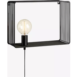 Markslöjd Shelf Black Wall light