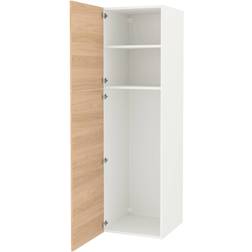 IKEA Enhet White/Oak Förvaringsskåp 60x210cm