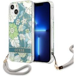 Guess GUHCP13SHFLSN iPhone 13 mini 5.4 quot green/green hardcase flower band