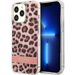 Guess GUHCP13LHSLEOP iPhone 13 Pro/13 6.1 quot pink/pink hardcase Leopard