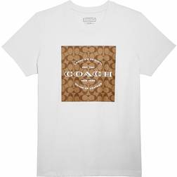 Coach Organic Cotton Signature T-shirt - White