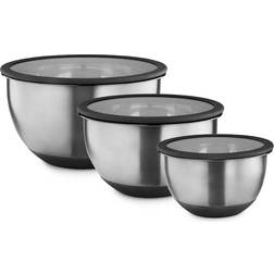 ONYX Cookware Rustfrit Stål 3stk Røreskål 5 L