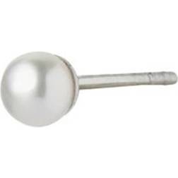 Stine A Tres Petit Earring - Silver/Pearl