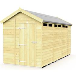 Apex 7 x 14 Feet Security Shed (Building Area )