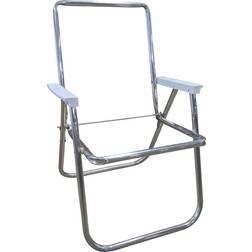 Lawn Chair USA Macrame Frame with white arms