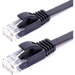 Nordic TP6F-3 Cat6 U/UTP Flat RJ45 - RJ45 M-M 3m