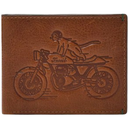 Fossil Bronson Bifold with ID - Medium Brown