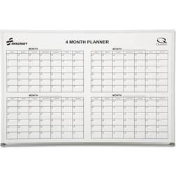 AbilityOne Skilcraft 3'x2' 4-Month Calendar Planner Board