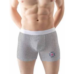 Green Fish Men's Boxer Briefs - Grey