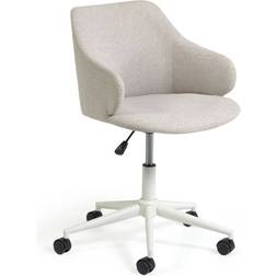 Kave Home Einara Light Gray Kontorsstol 87cm