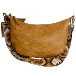 Threaded Pear Alexia Handbag - Camel