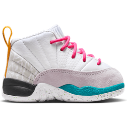 NIKE Jordan 12 Retro TD - White/Photon Dust/Barely Grape/Vapor Green