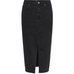 Pieces Jessie Denim Skirt - Black