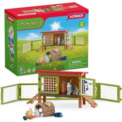 Schleich Farm World Rabbit Hutch 42420