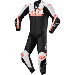 Alpinestars Missile V2 MC Skinnställ - Svart/Vit/Röd Fluo