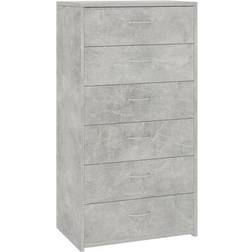 vidaXL 800670 Concrete Grey Aparador 50x96cm